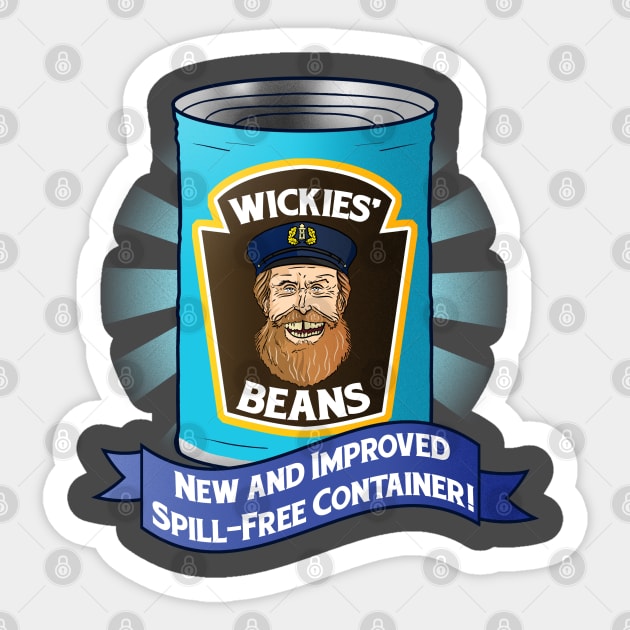 Why'd Ya Spill Yer Beans? The Lighthouse Sticker TeePublic